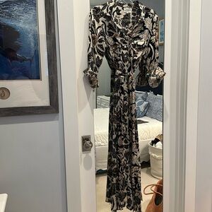 OMIKA Palma maxi shirt dress